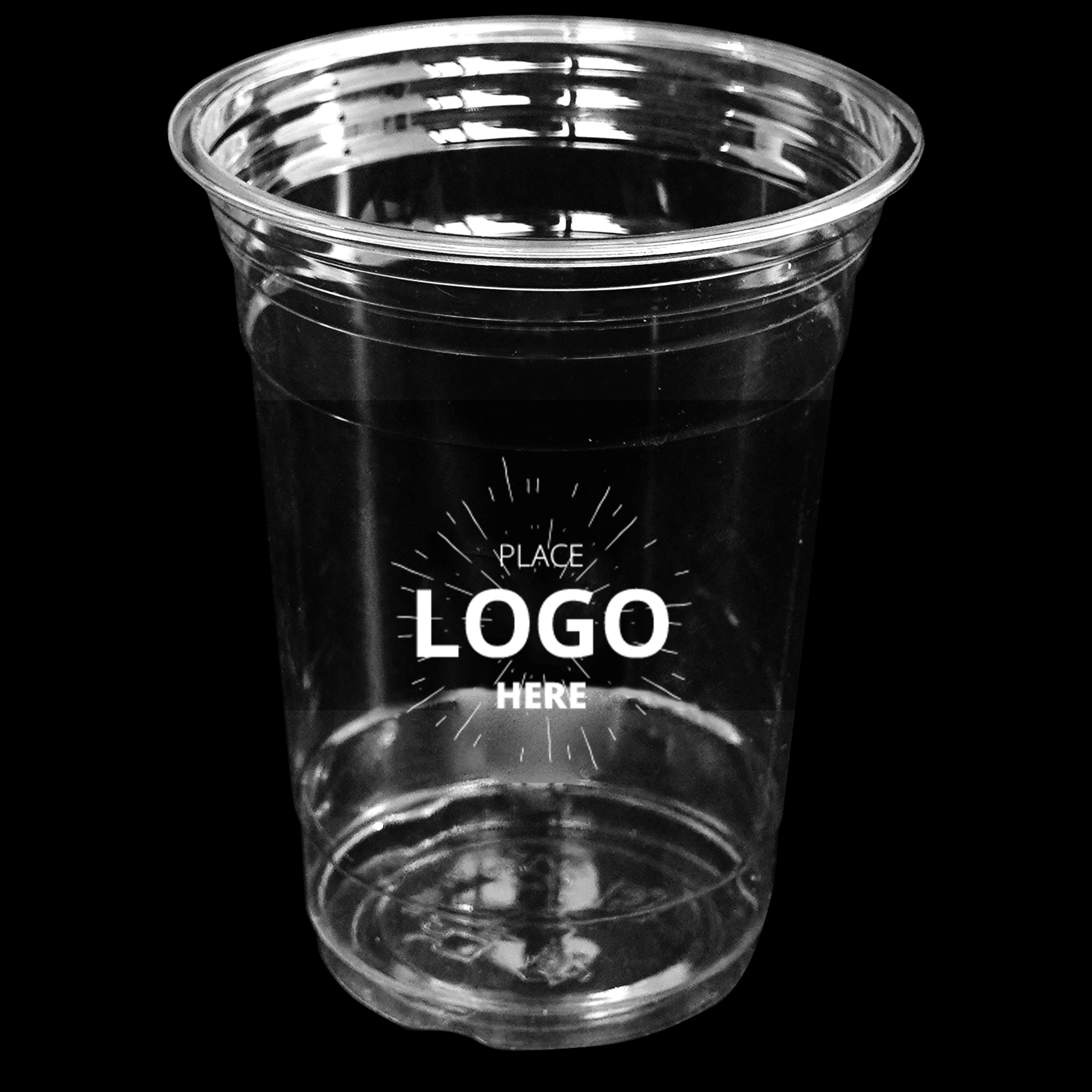 16oz Disposable Clear Plastic Cup 2