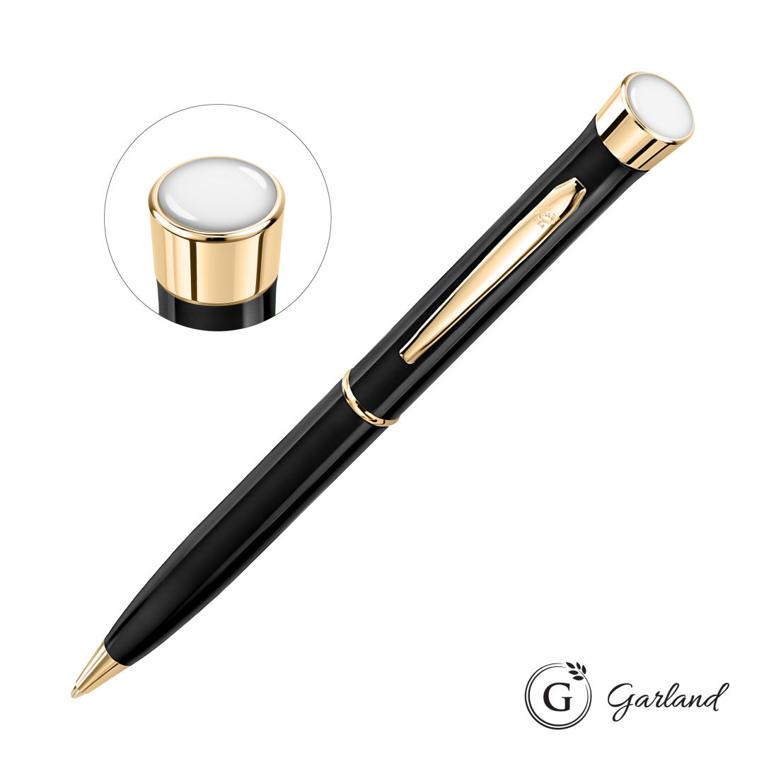 Garland® Color Custom Twist Ballpoint Pen - Gold Accent 8