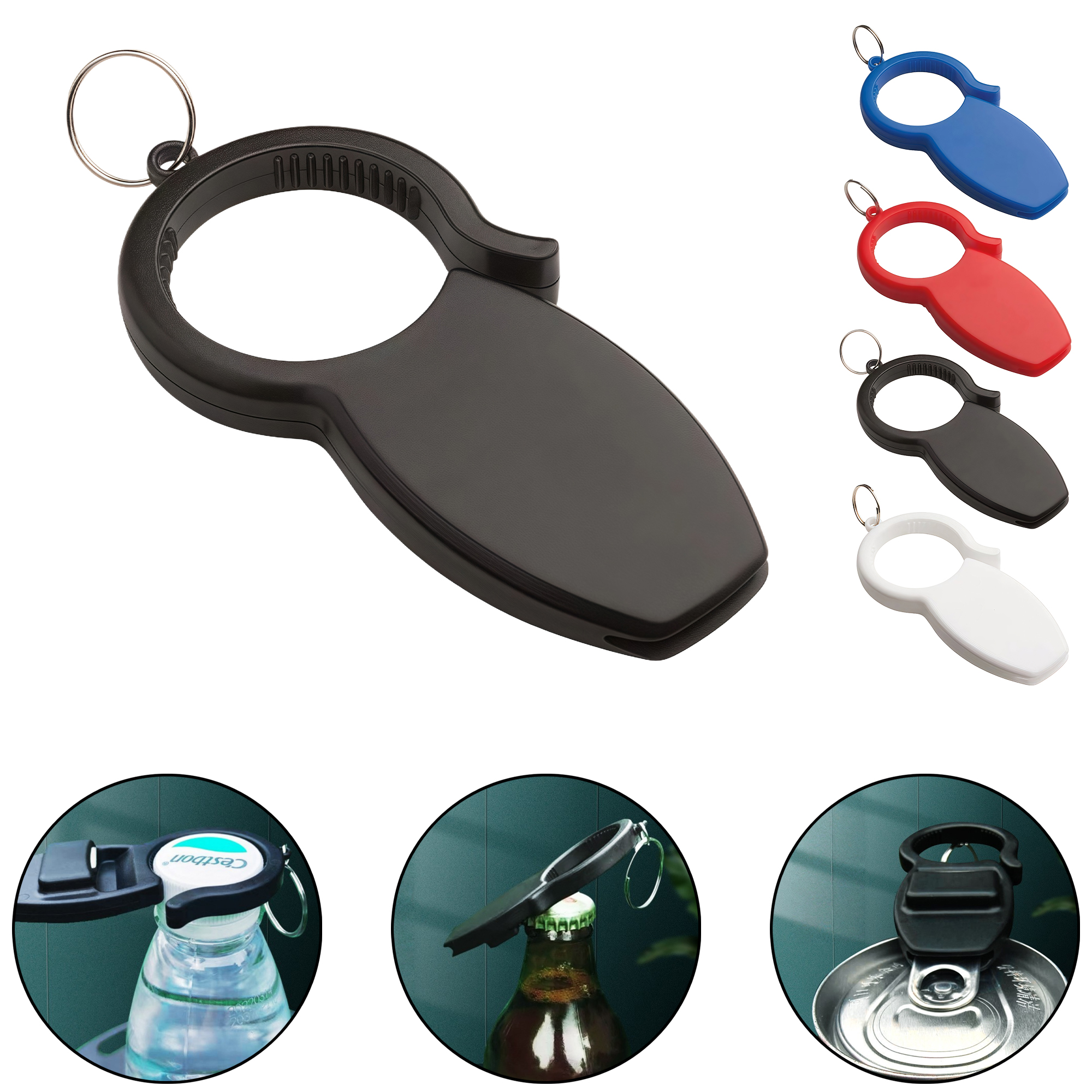 3-in-1 Multi-Function Keychain Bottle Opener for Beer 4