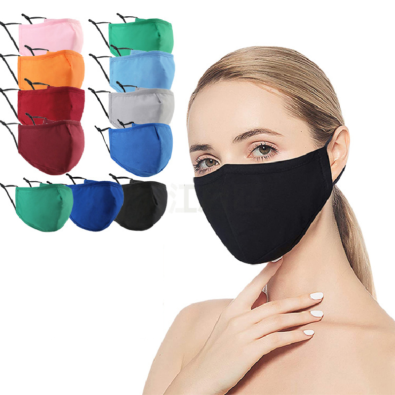 4 Ply Cotton Face Mask With Filter And Adjustable Ear Loop 2