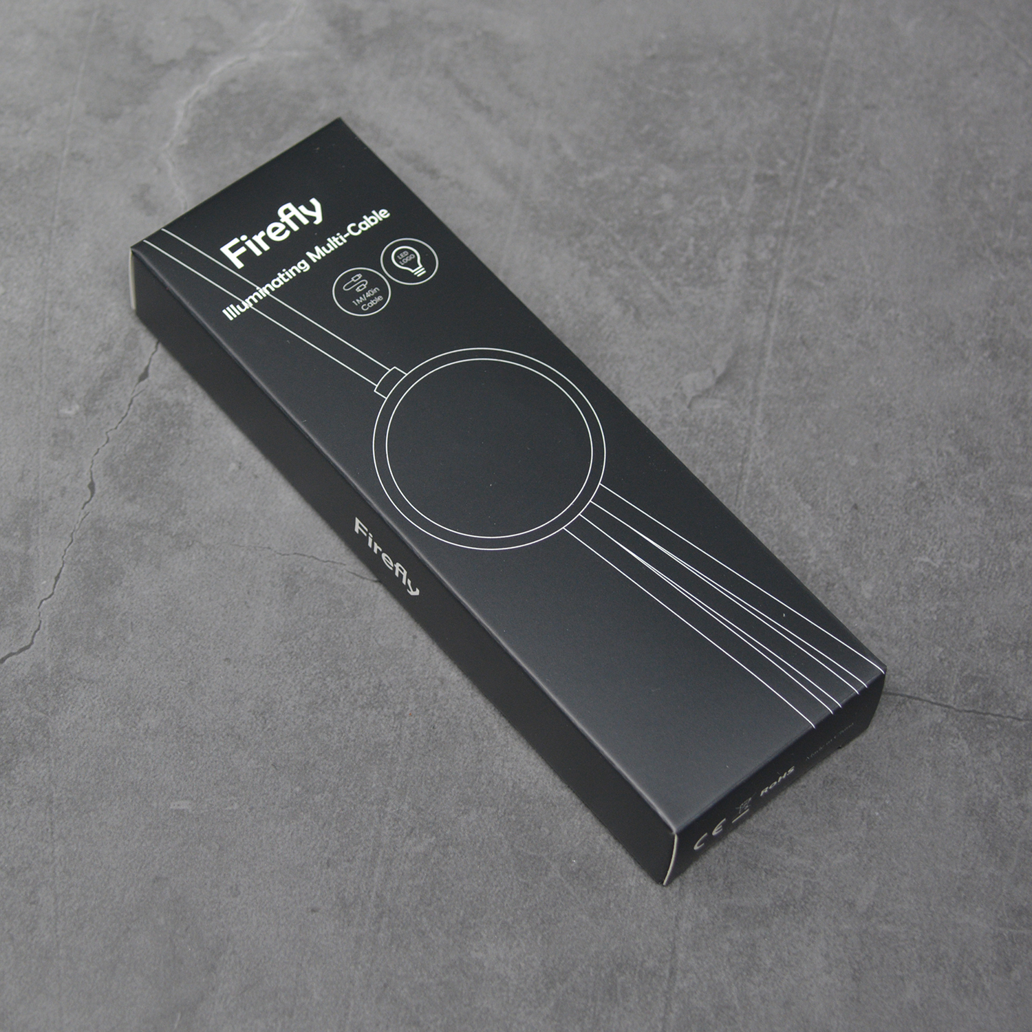 Firefly LED Multi Cable Featuring Type C Adapters