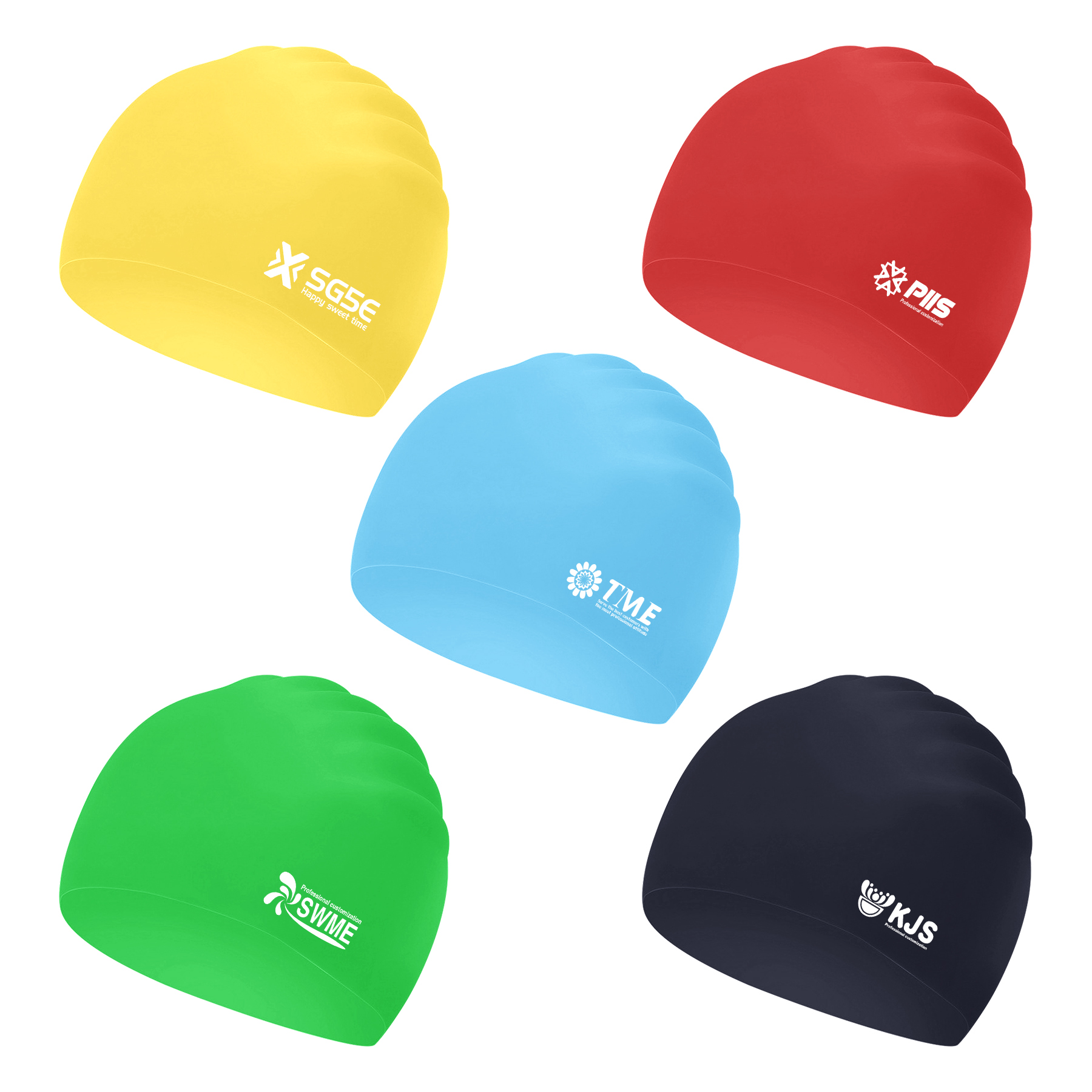 Silicone Swimming Cap 8