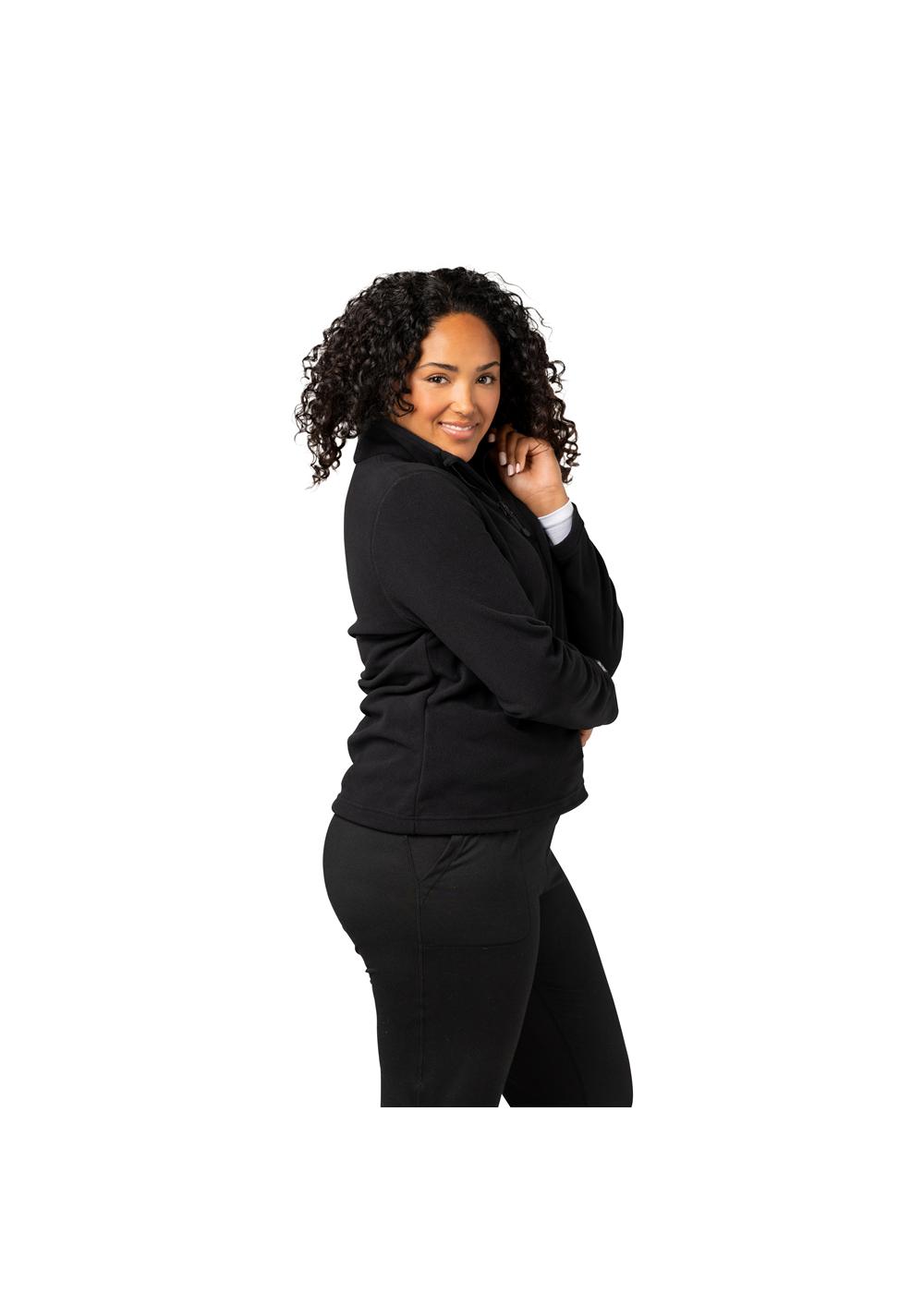 Storm Creek Women's Fireside Fleece Microfleece Quarter Zip 14