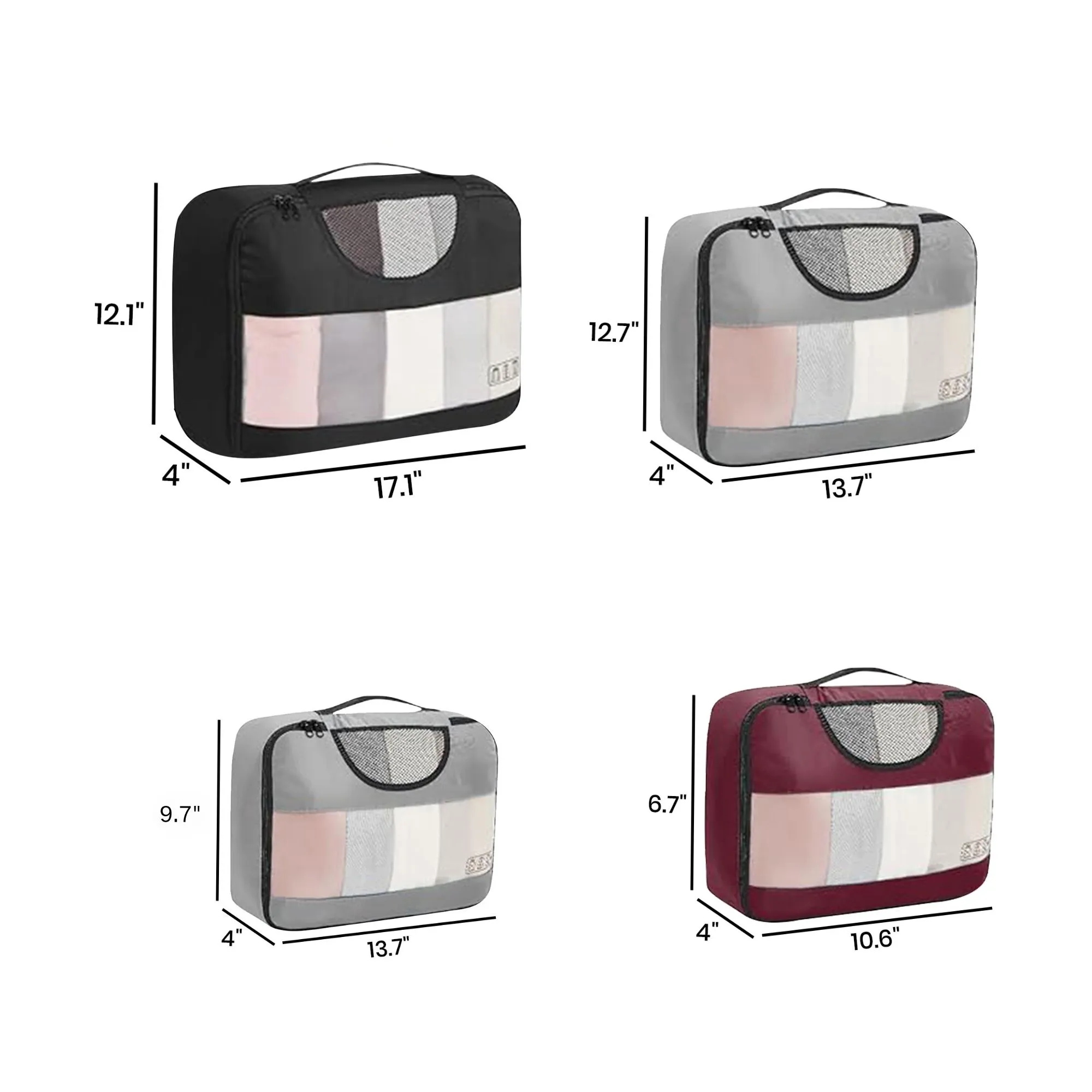 8 Set Packing Cubes for Suitcases 14
