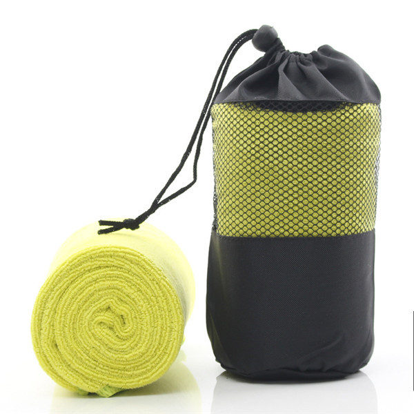 Lengthen Microfiber Quick Dry Sports Towel in Mesh Pouch 8