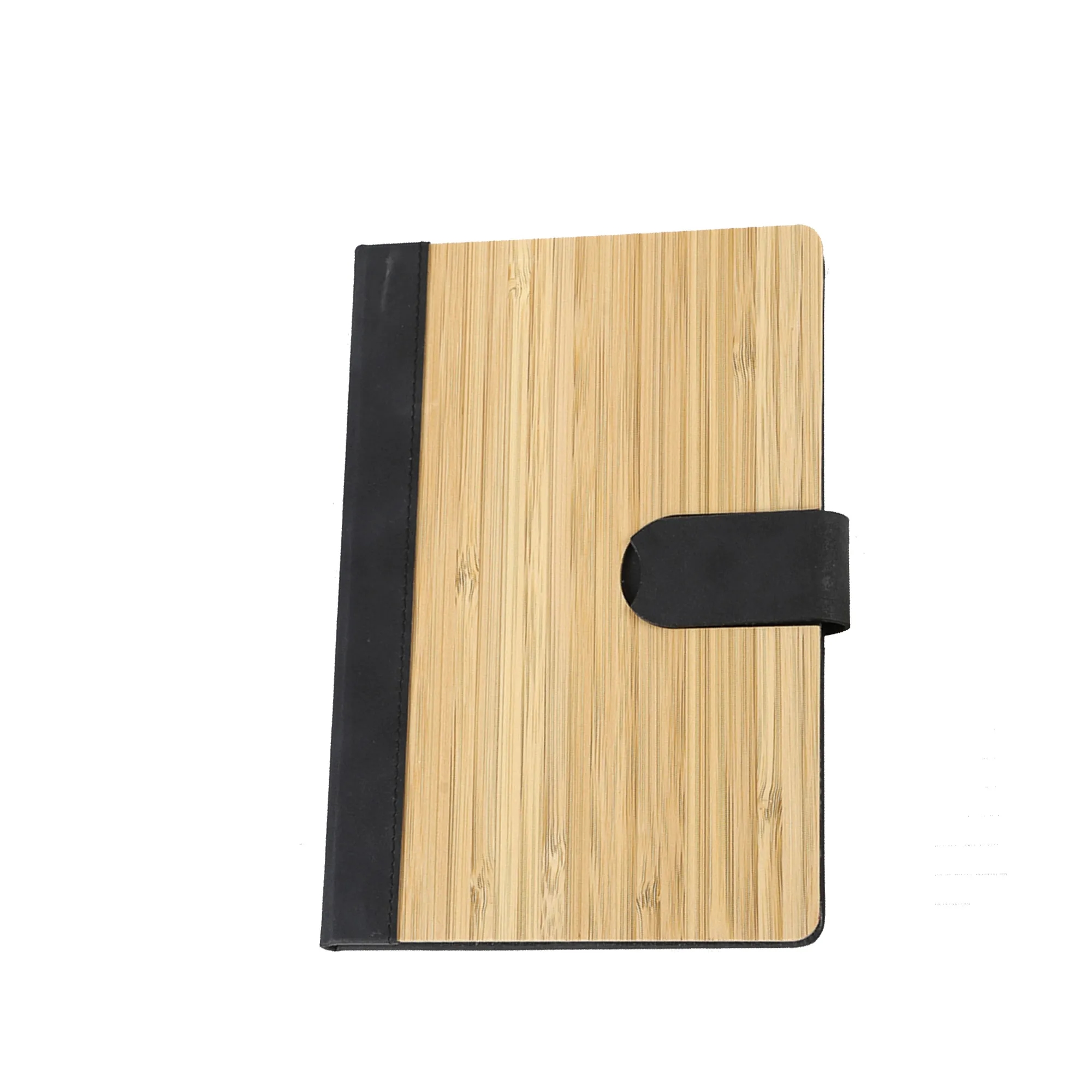 200Pages A5 Bamboo Lined Journal Notebook Magnetic Buckle 3