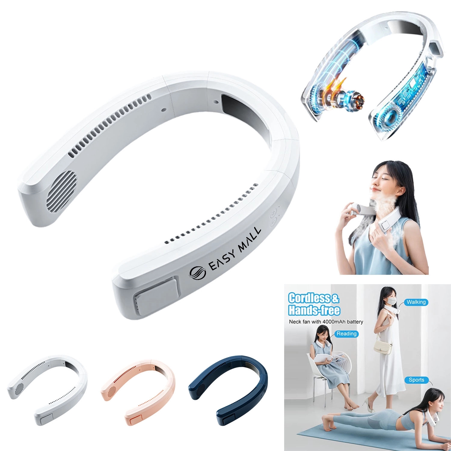 Cooling Bladeless Neck Fan 2