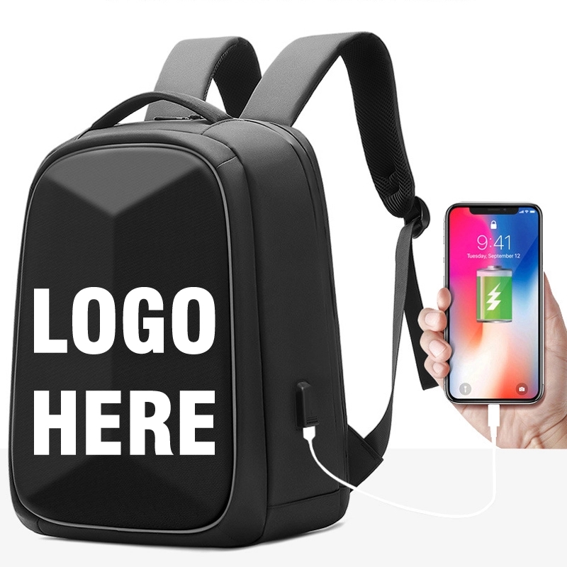 Custom Business Laptops Backpack with USB Charging Port 14