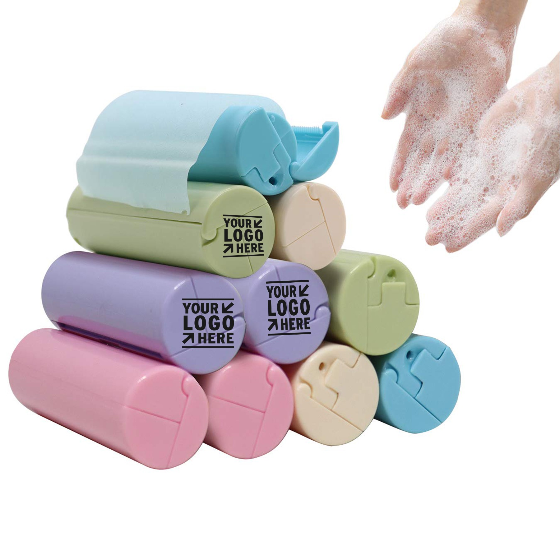 Portable Soap Sheets Disposable Hand Washing Paper Soap Sheets 3