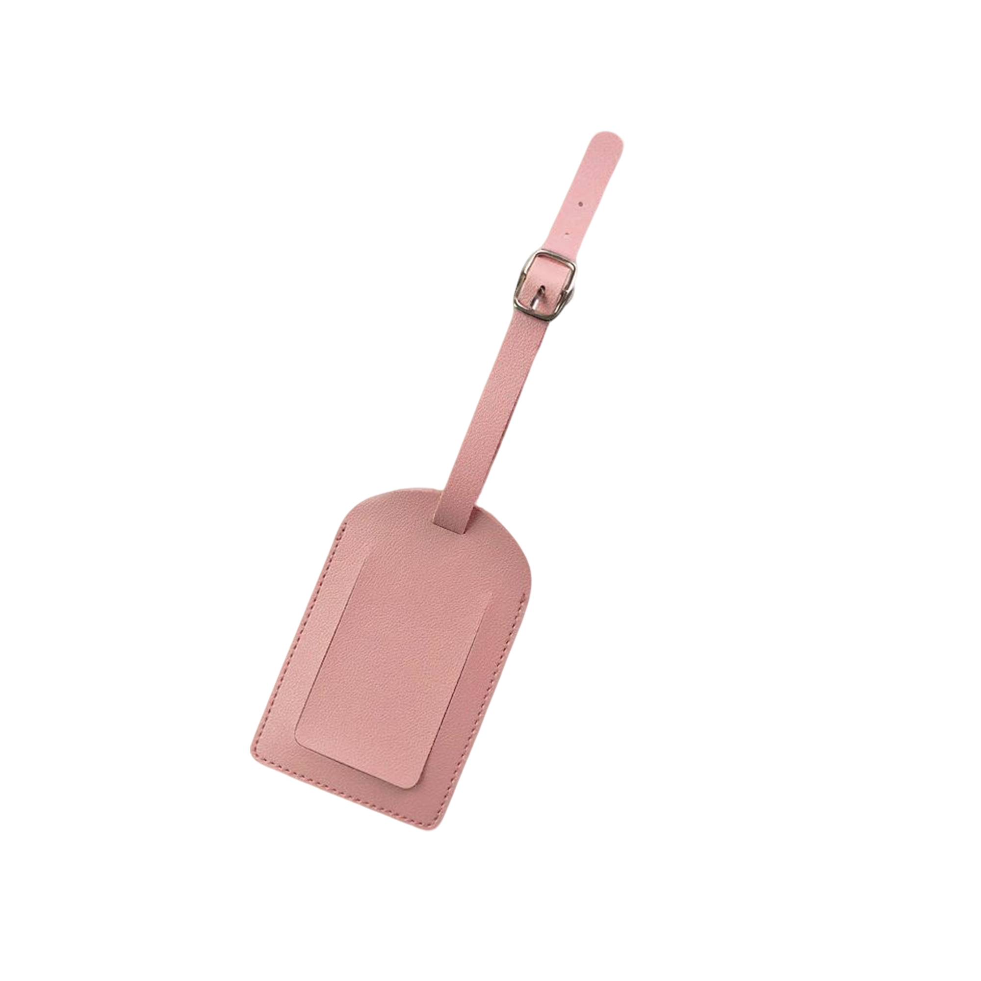 Synthetic Leather Luggage Tag With Privacy Cover And Adjustable Strap 13