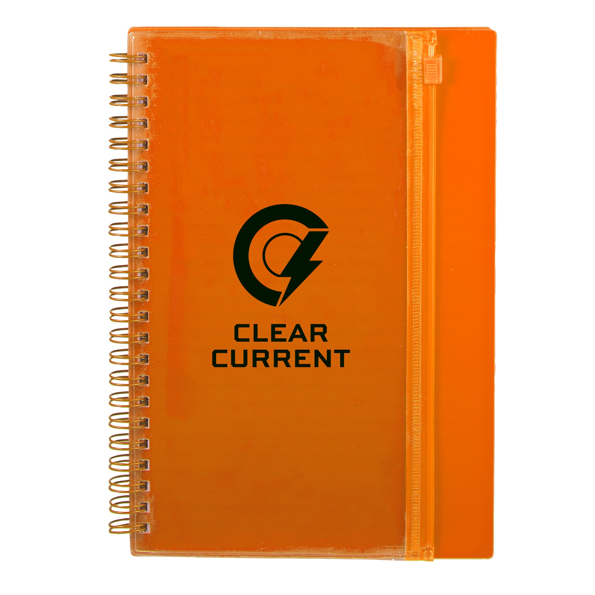 5.5" x 8.5" Spiral Notebook with Clear Pocket 182