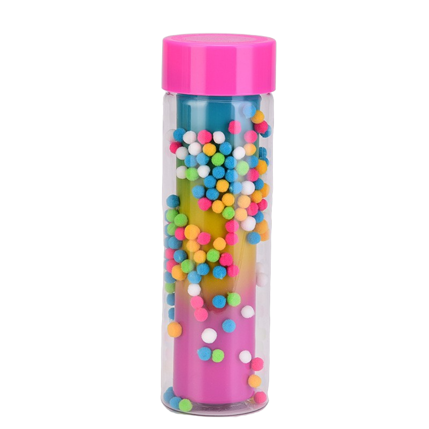 Creative Portable Outdoor Sports Double Wall Pom Cups 4