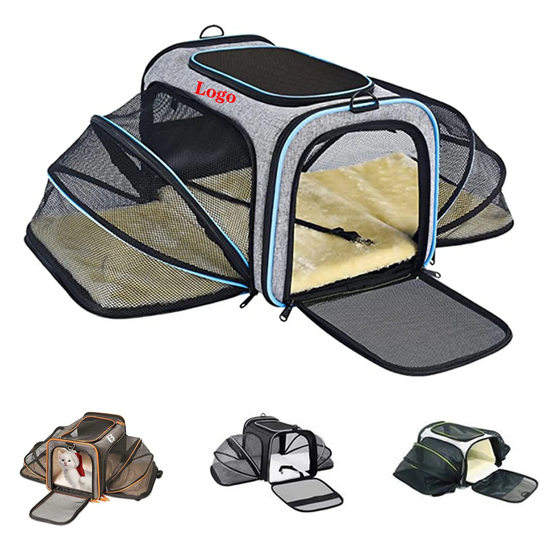 Expandable Pet Carrier Bags 2