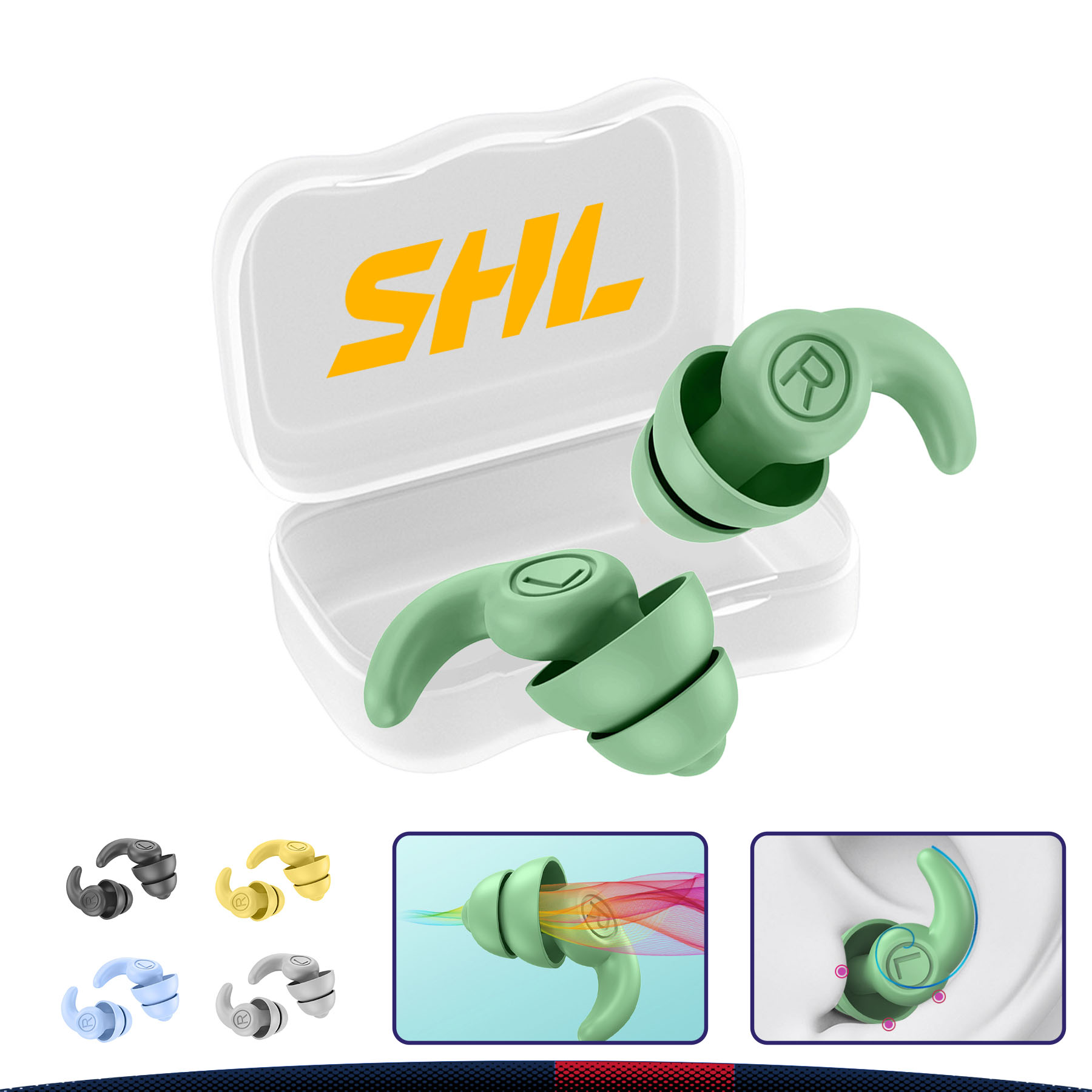 Lusha Silicone Earplugs 2