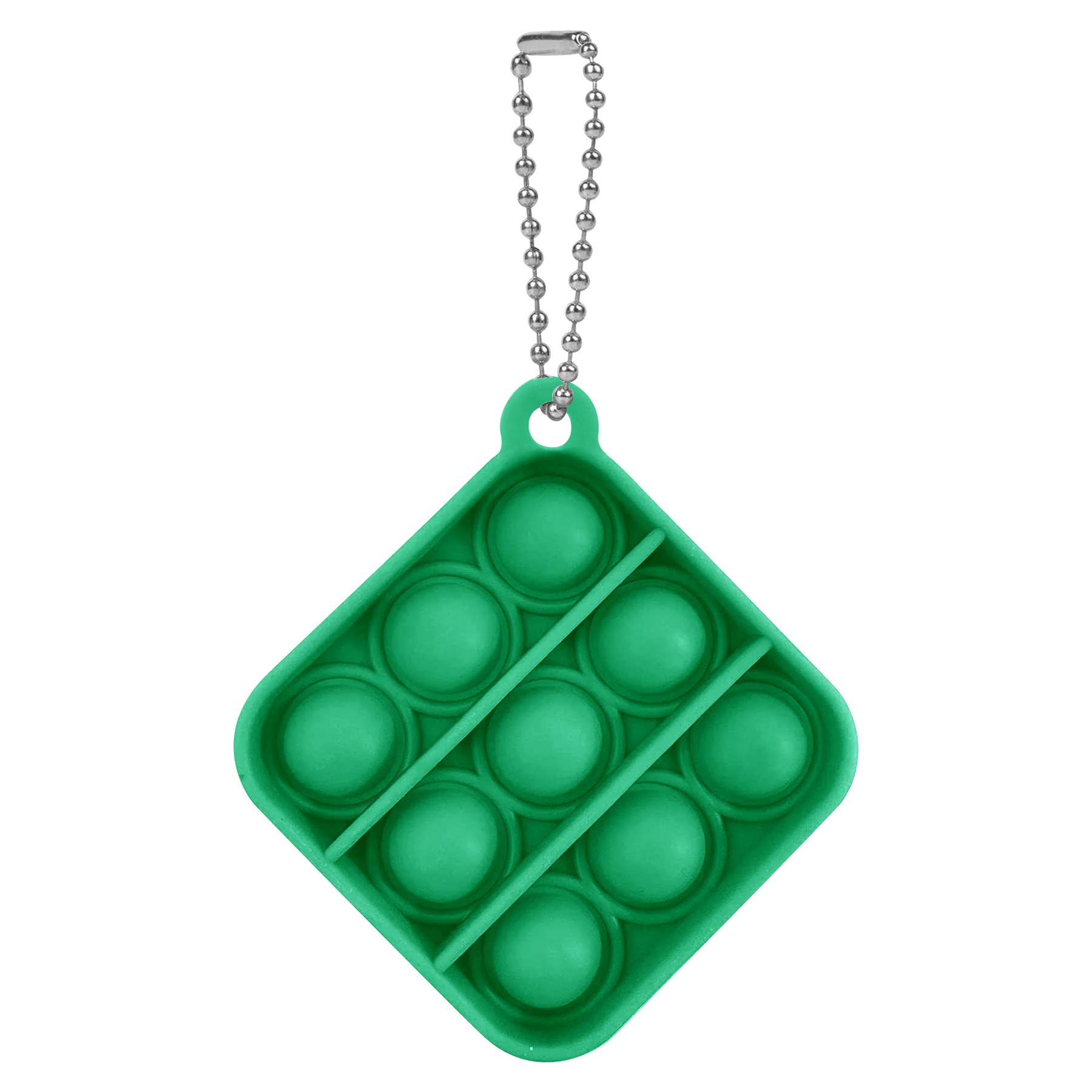 Round Mini Push Bubble Stress Relief Toy Keychain 16