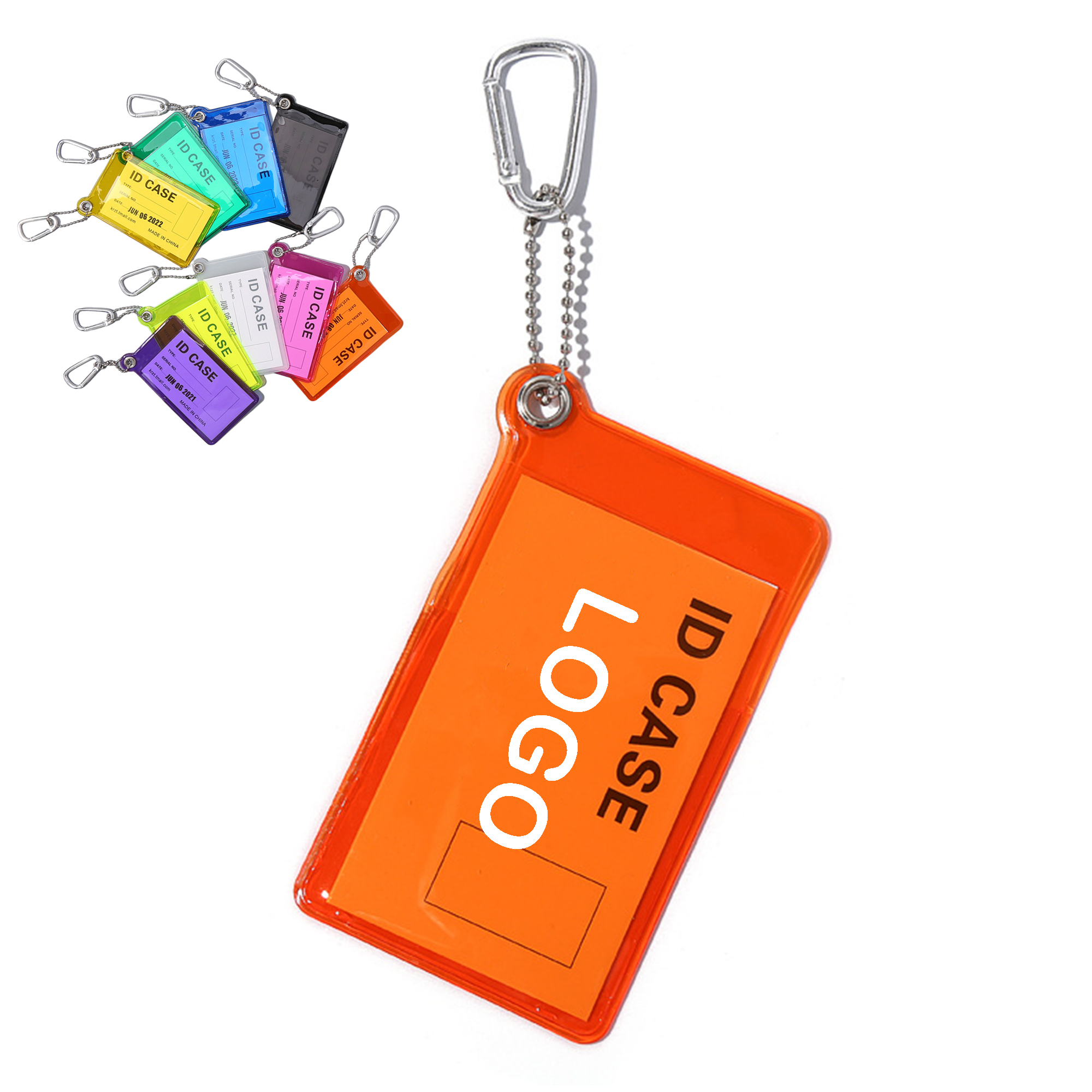 Colorful PVC ID Badge Holder 7