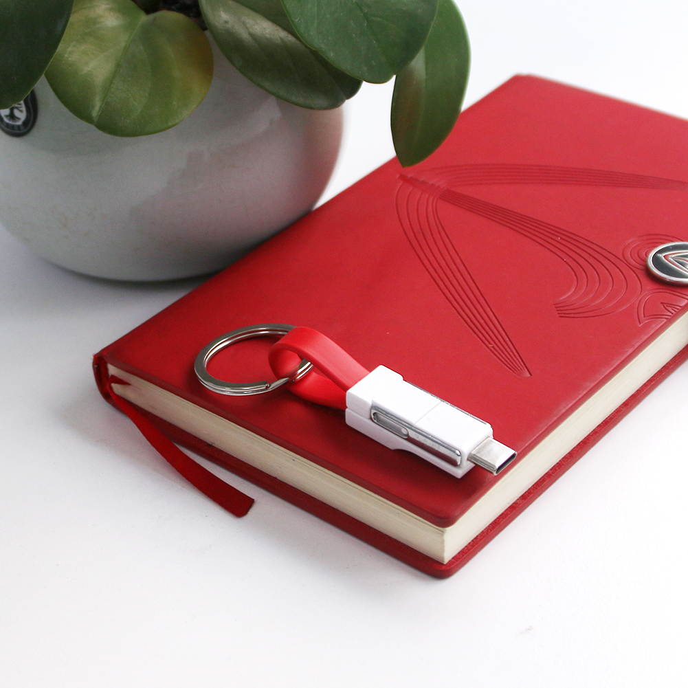 Magnetic Keychain - USB, USB Type-C Charging And Data Cable 2