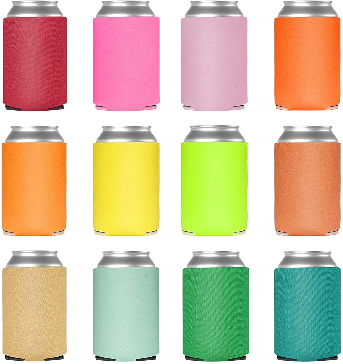 Beer Can Coolers Sleeves, custom koozie with logo imprint 5