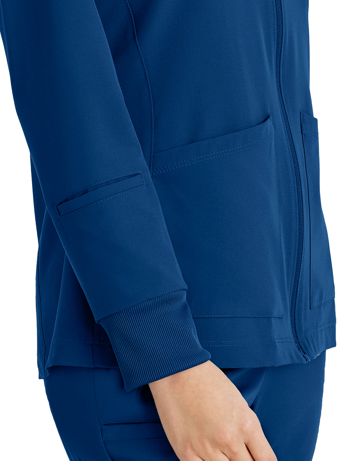 Barco Unify - Women's Three-Pocket Zip-Up Team Warm-Up Scrub Jacket 16