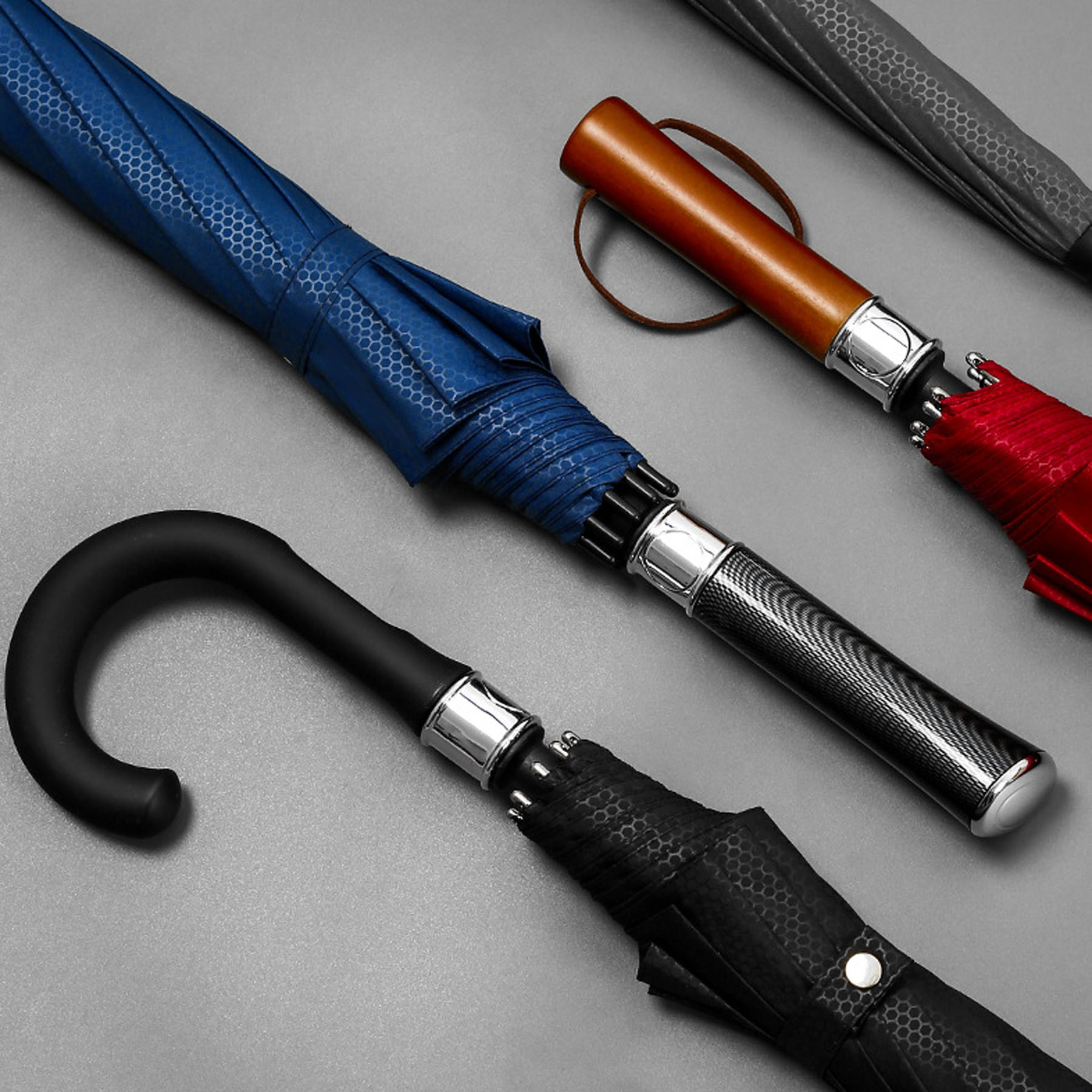 Windproof Automatic Golf Umbrella 8