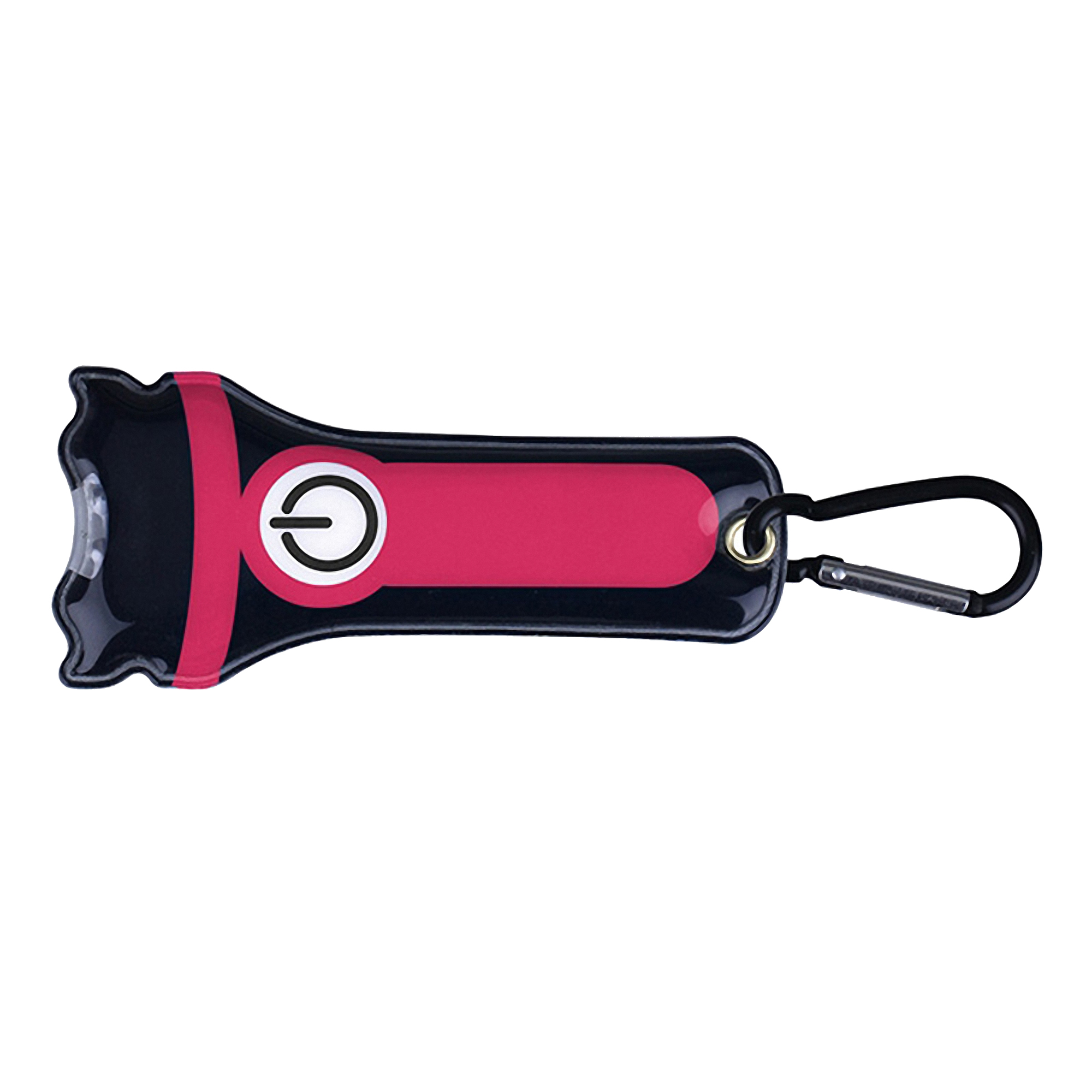 Carabiner Clip PVC Flashlight 5