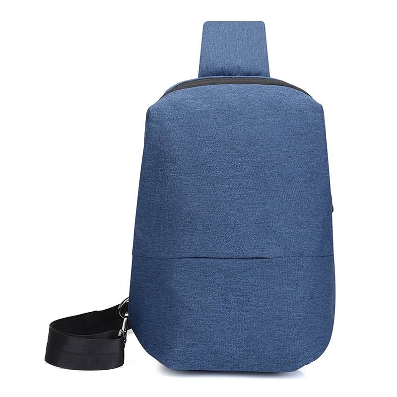 Men and women leisure simple casual chest bag backpack 8