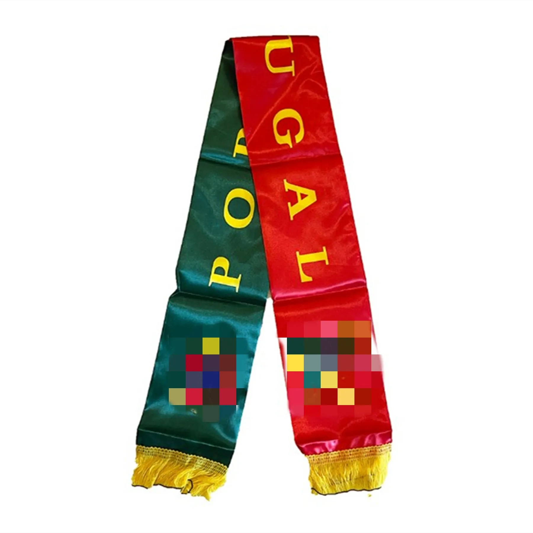 Custom Jacquard Stretch Polyester Scarf With Fringe MOQ100 7