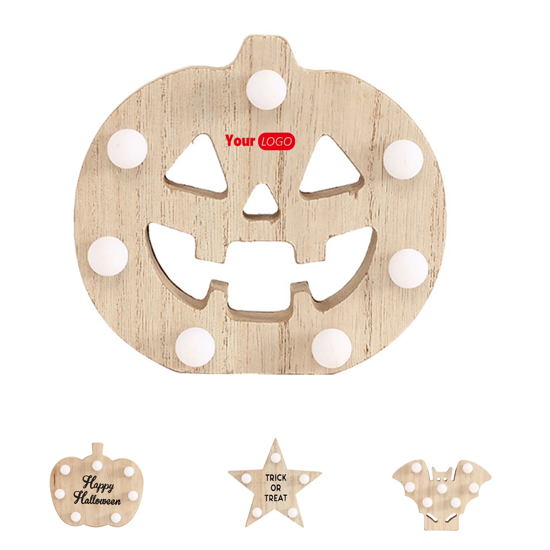 Halloween Decoration Pumpkin LED Night Light 4