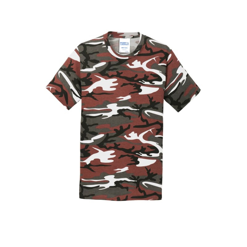 Port & Company Core Cotton Camo Tee. 27