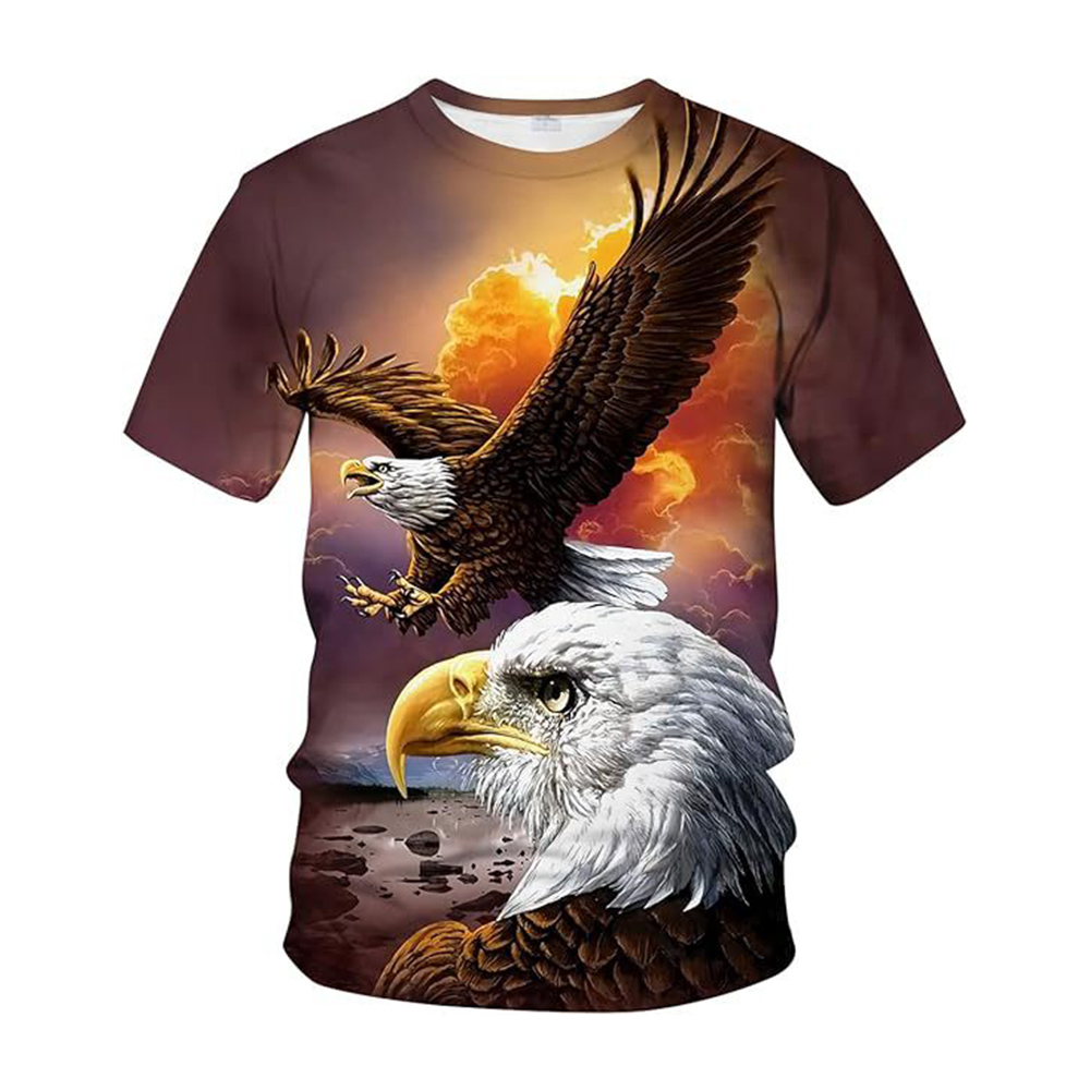 Custom Full Color Short Sleeve T-shirt 1