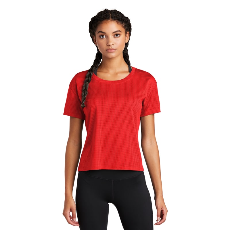 Sport-Tek Women's PosiCharge Draft Crop Tee. 29