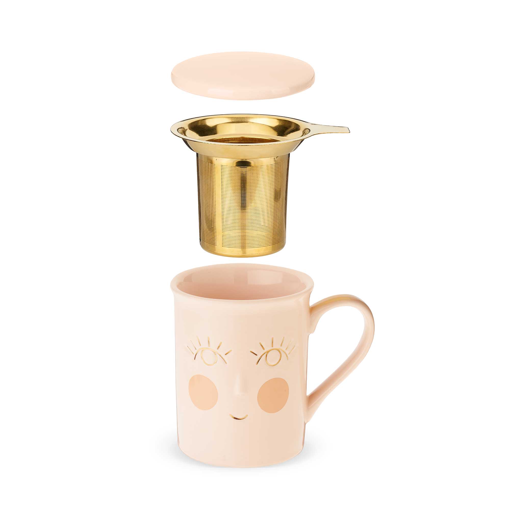 Pinky Up® Annette™ Ceramic Tea Infuser Mug 13