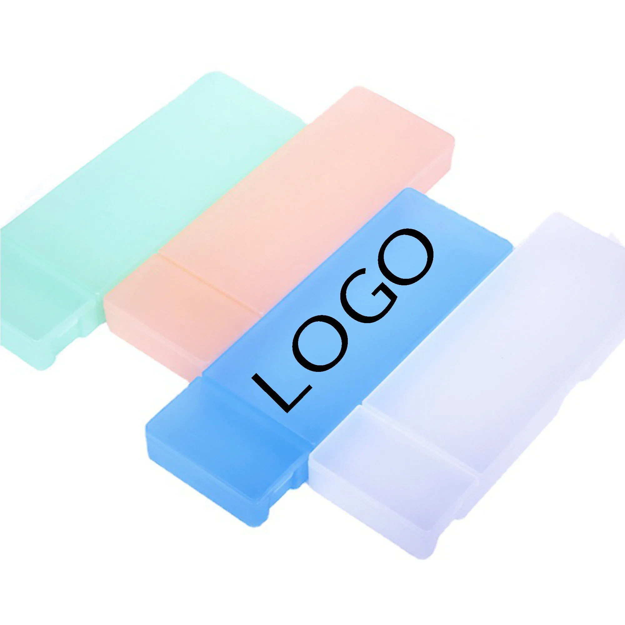 MOQ50 Translucent Pencil Case 2