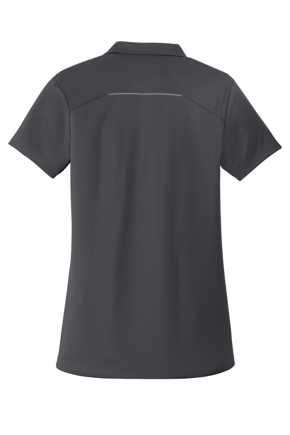 Women's Pinpoint Mesh Zip Polo