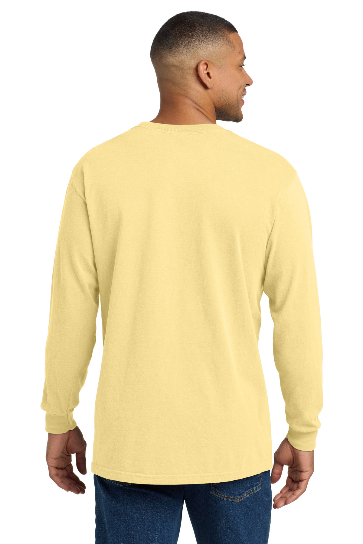 COMFORT COLORS Heavyweight Ring Spun Long Sleeve Pocket Tee. 4410 143