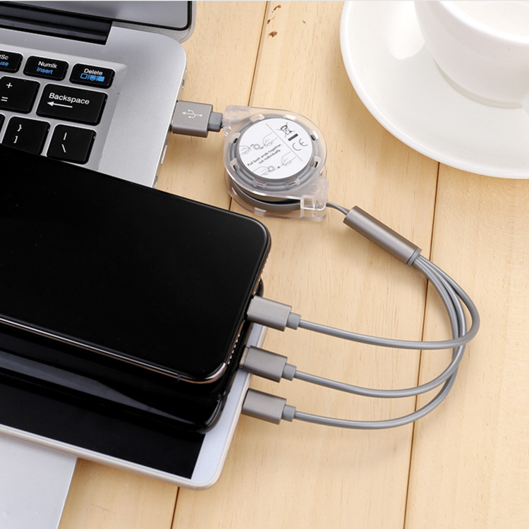 TriFlex Retractable 3-in-1 Cable 31