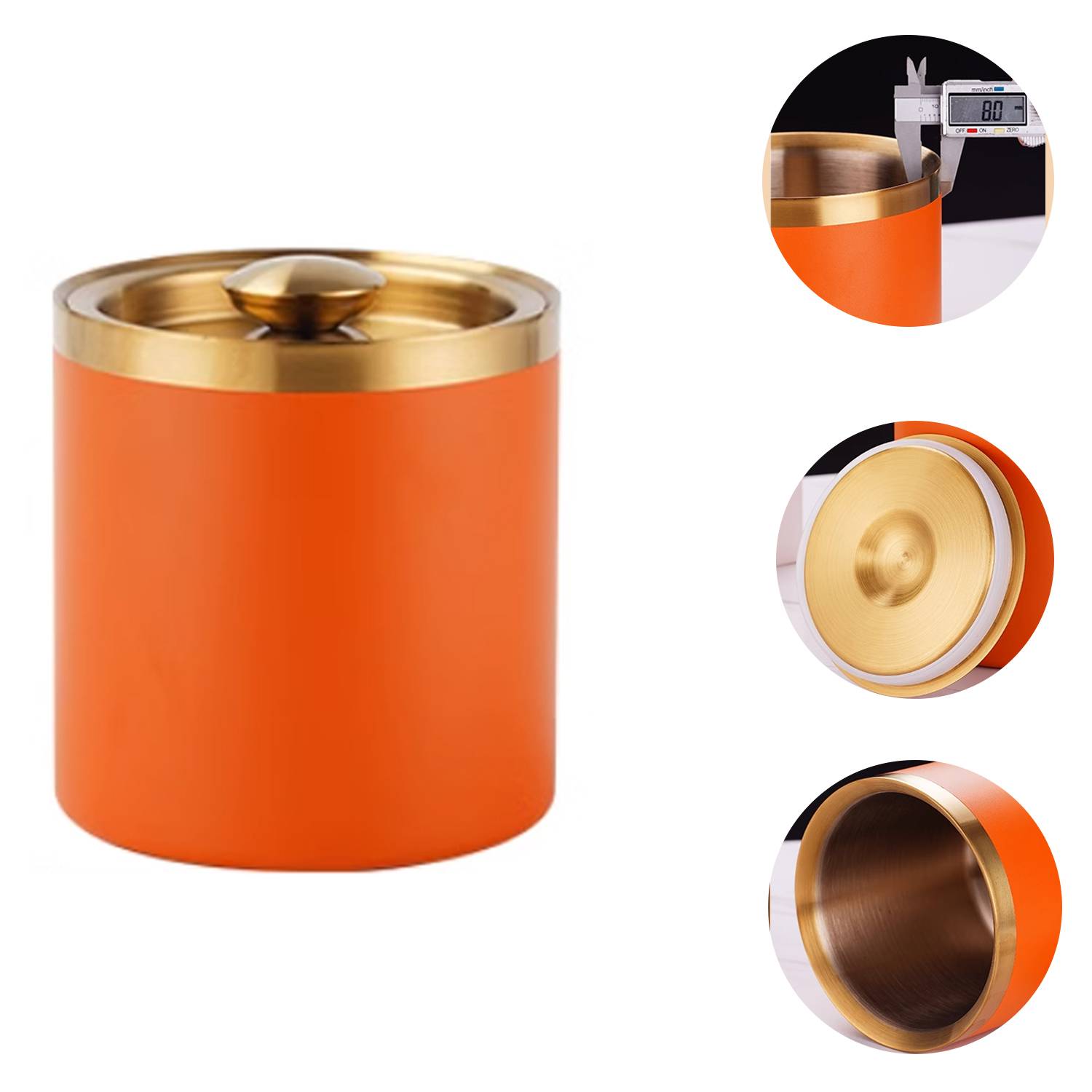 Stainless steel ice bucket 4