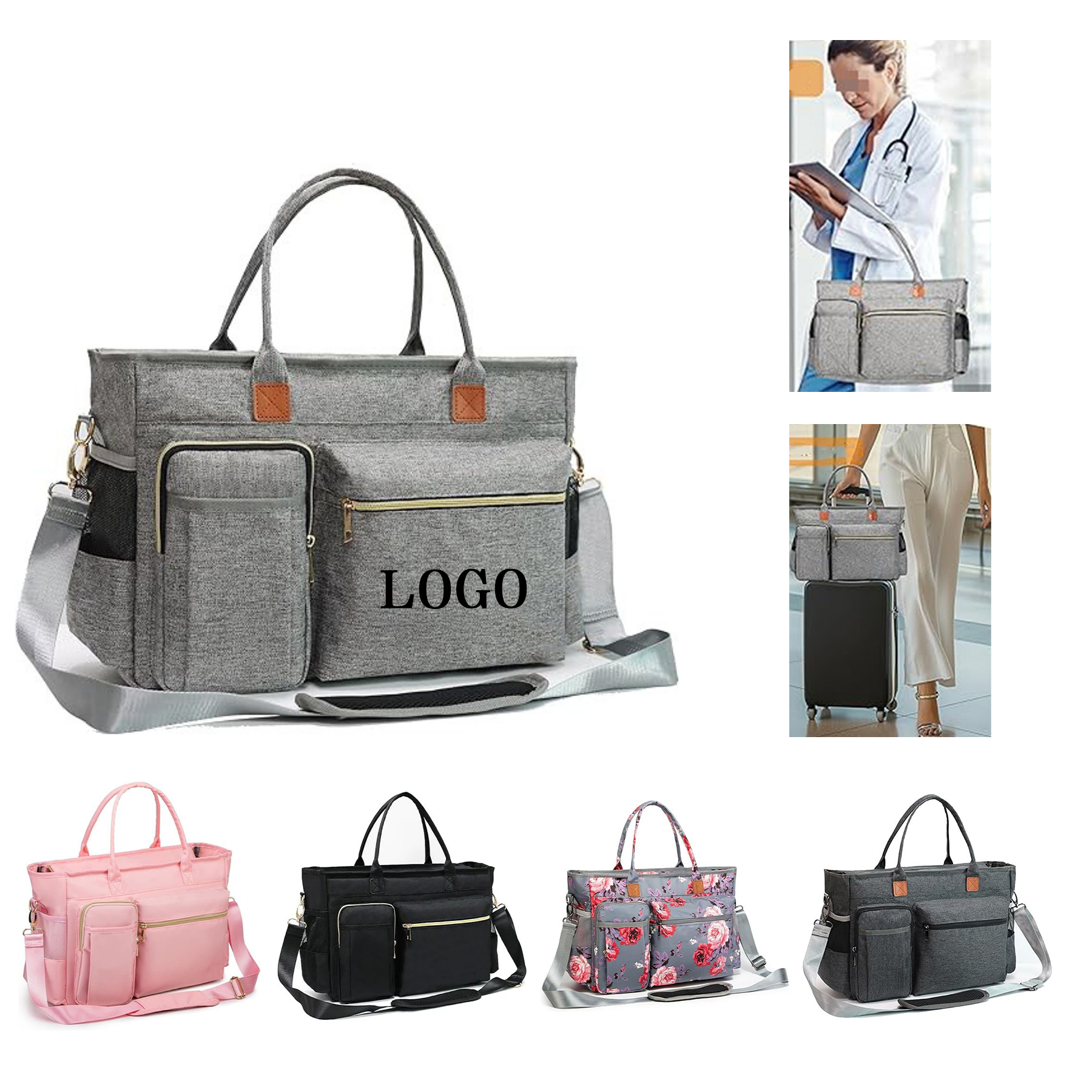 Laptop Medical Supplies Tote Shoulder Bag 4