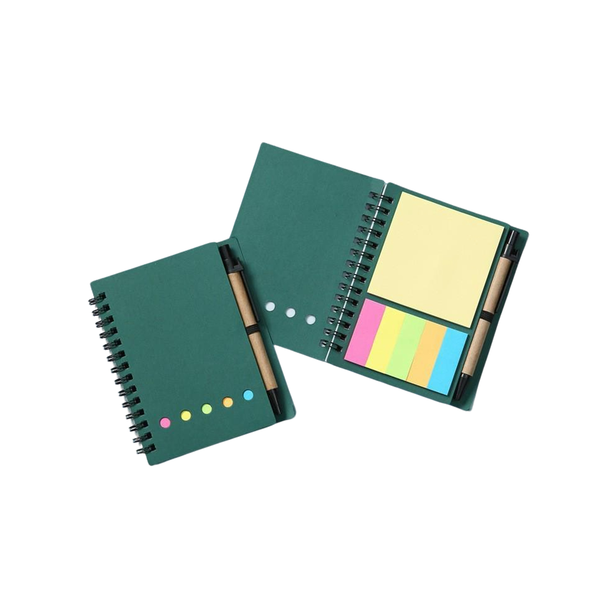 Kraft Paper Cover Spiral Steno Pocket Notebook 3