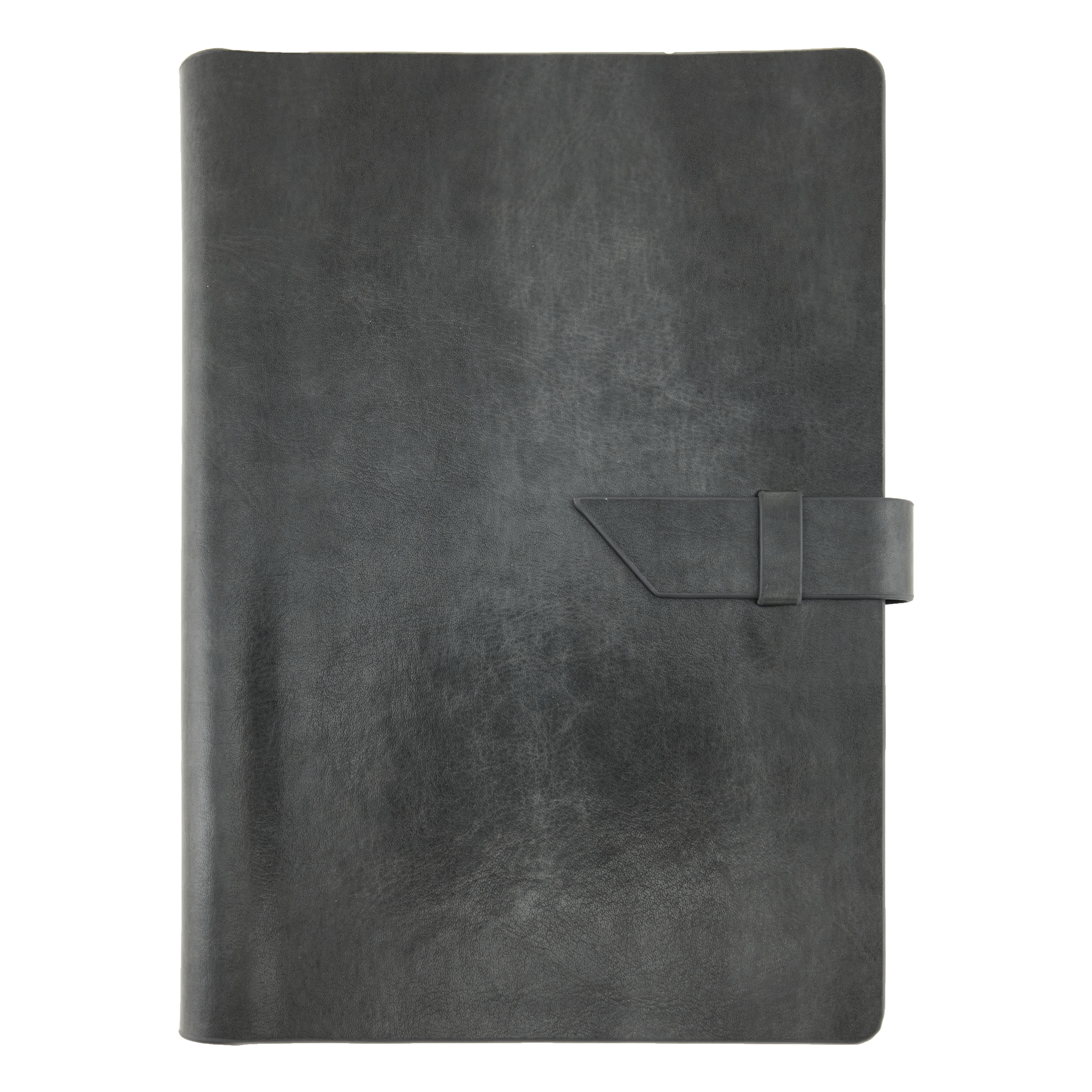 English Tan New Age Italian PU Leather Junior Padfolio (Grey)
