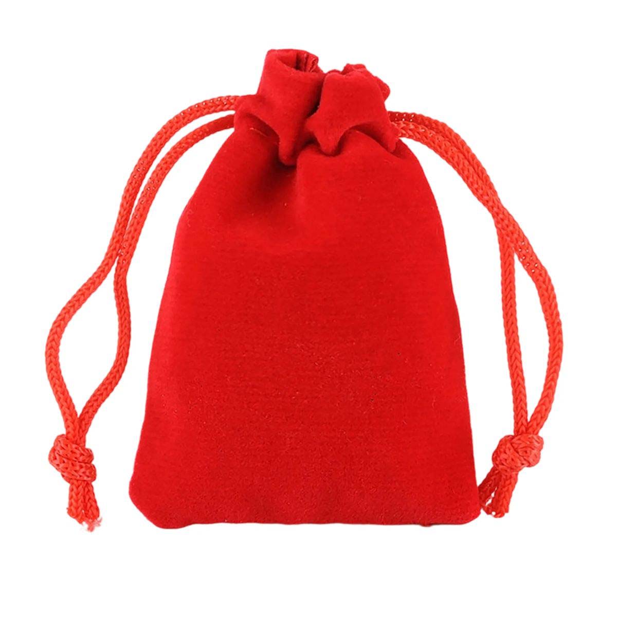 Flocking Pouch for Travel Jewelry Storage 1
