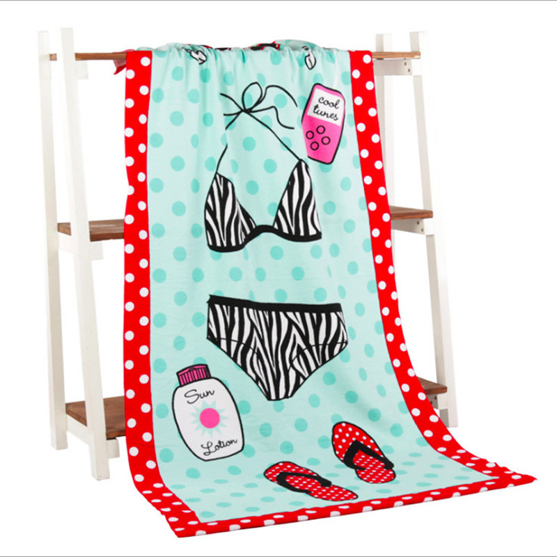 Promotional Full Color Printed Beach Towel 2