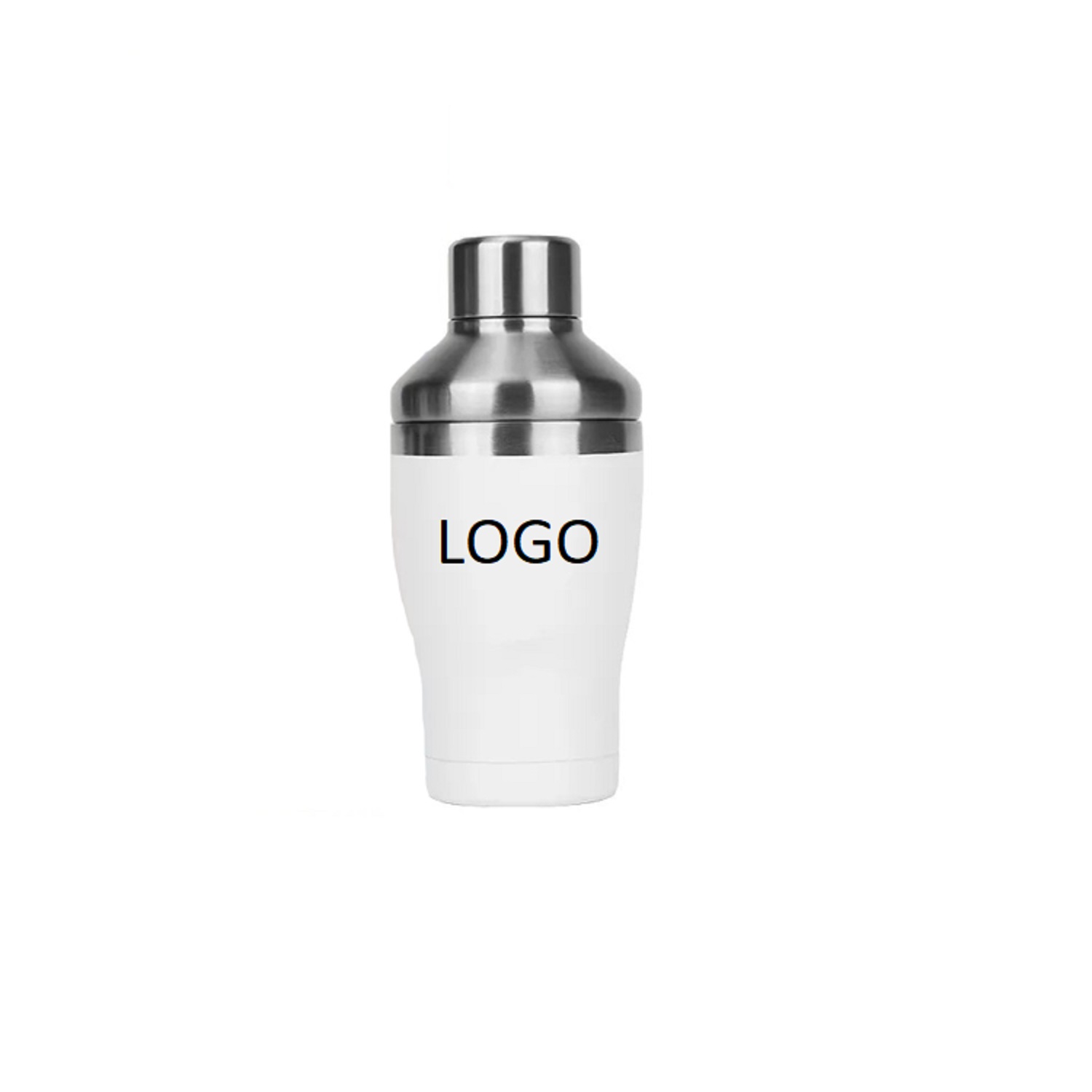 Double Wall Stainless Steel Cocktail Shaker, 14 oz. 4