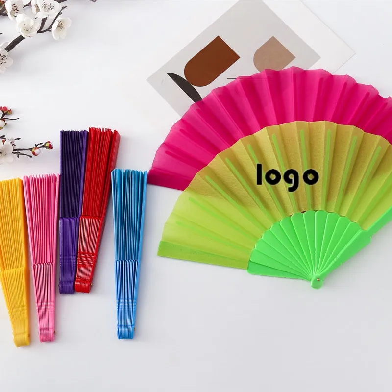Chinese Style Solid Color Fan 3