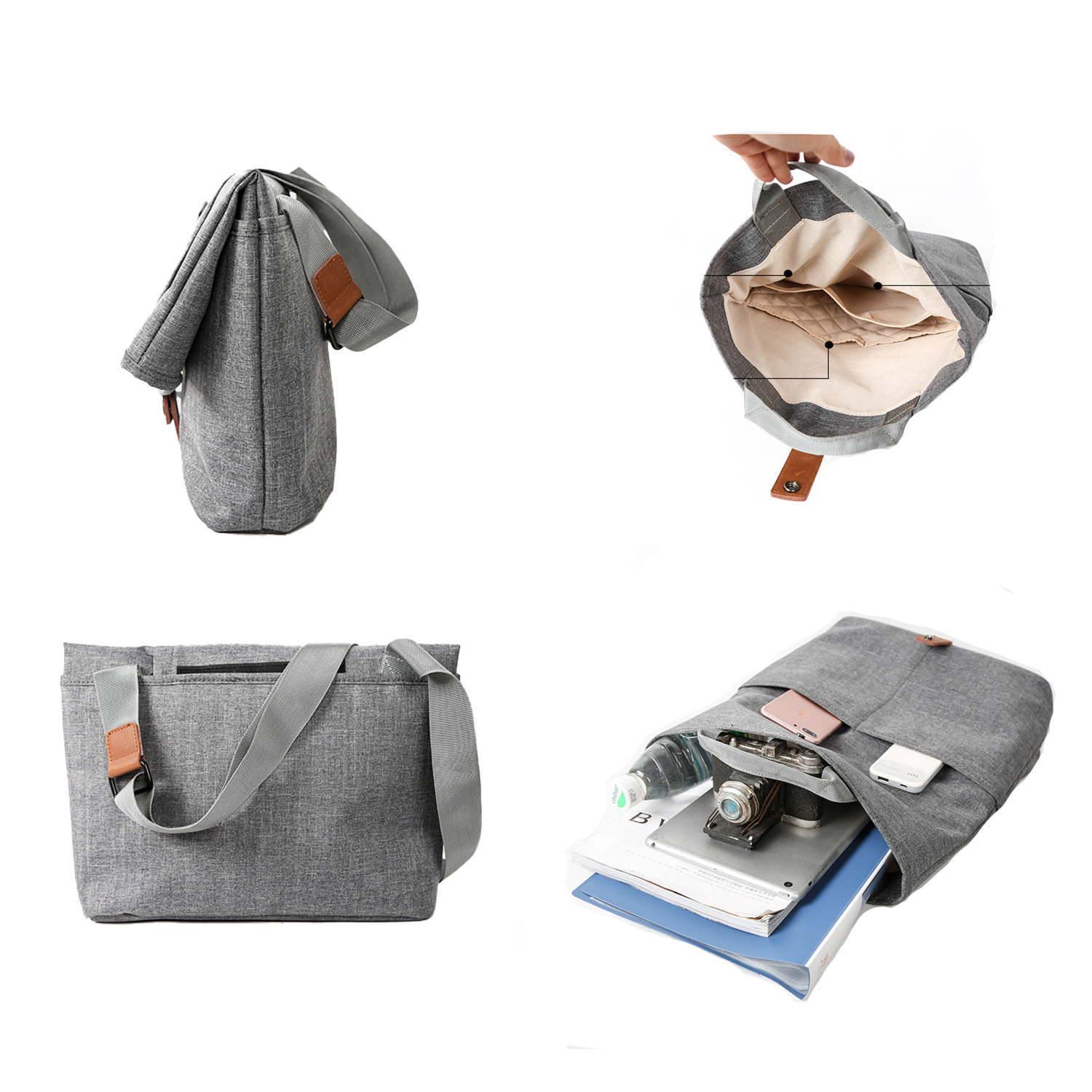 Messenger Bag Computer Briefcase 2