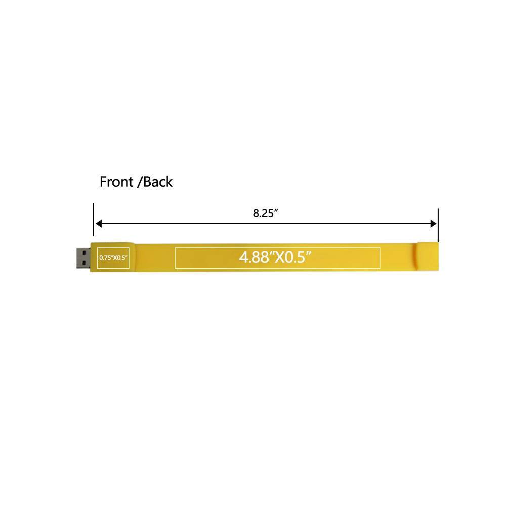 Lombard Wristband USB Drive 40
