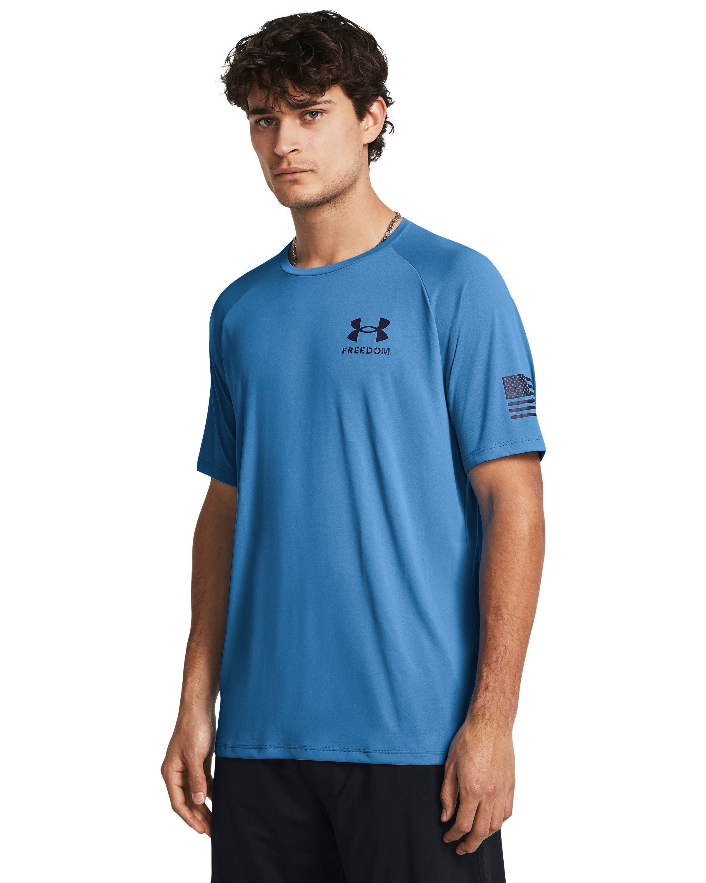 UA Tech Freedom Men's Short Sleeve 9