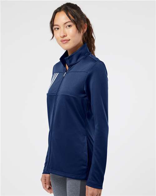 Women's 3-Stripes Double Knit Full-Zip Jacket - A483 21
