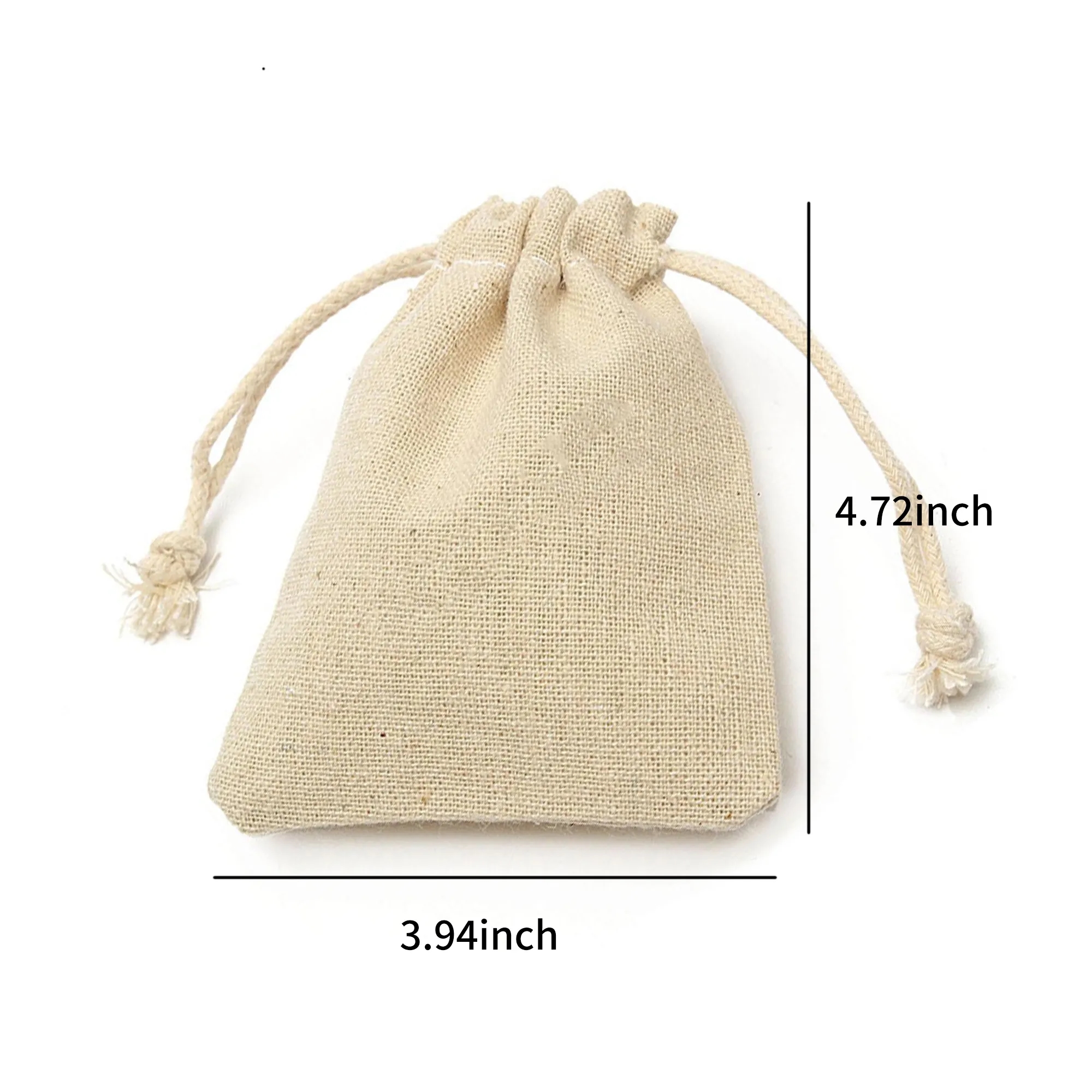 Reusable Cotton Pouch for Gifts or Travel 3