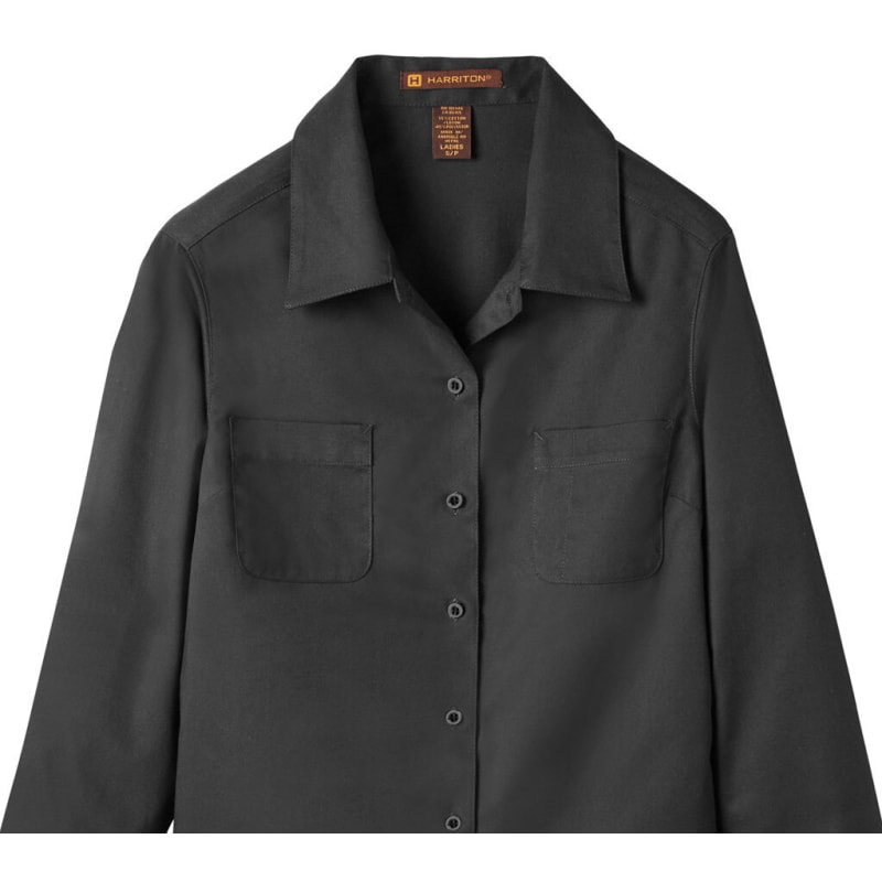 Harriton Ladies' Advantage IL Long-Sleeve Workshirt 17